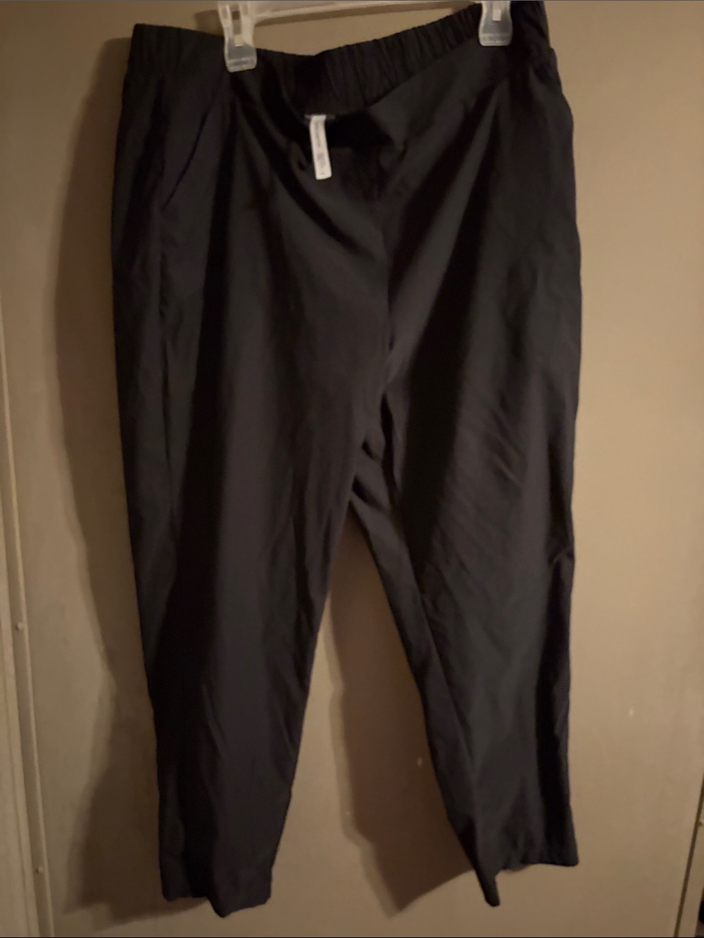 Modern ambition xxl women windbreaker style pants flat front band pockets back